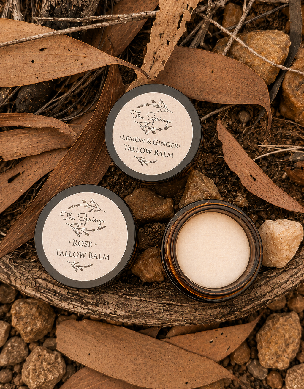 Lemon & Ginger Tallow Balm